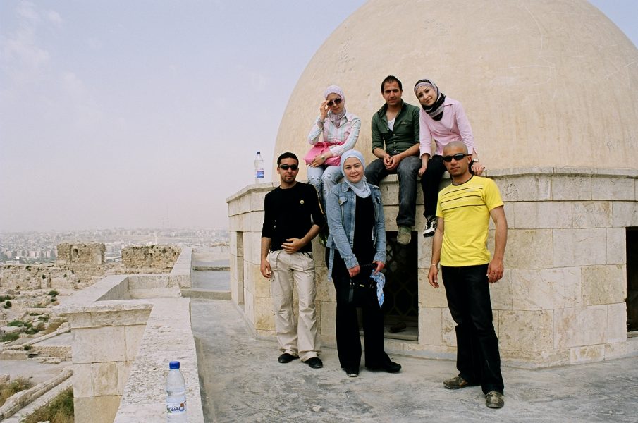 2007. Syria. Aleppo. Citadel. Youth. Photo O. Krushelnitskaya