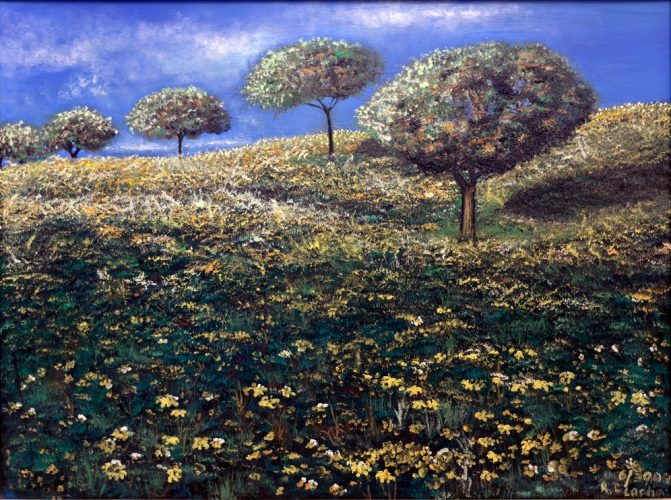 Naturbild, 60x80, oil on canvas (Naturbild, öl auf Leinwand), 2009